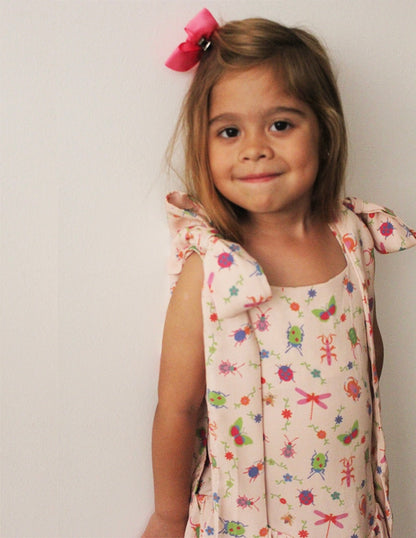 Vestido Expansible Lacitos Insectos + Collet de REGALO + Descosedor de hilos GRATIS
