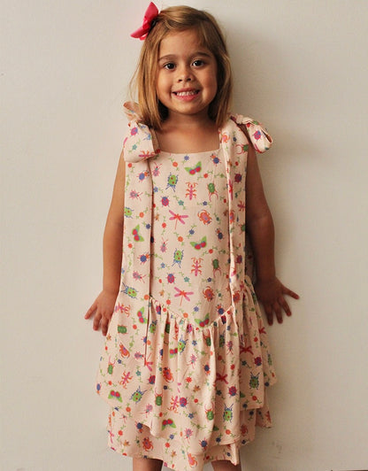 Vestido Expansible Lacitos Insectos + Collet de REGALO + Descosedor de hilos GRATIS