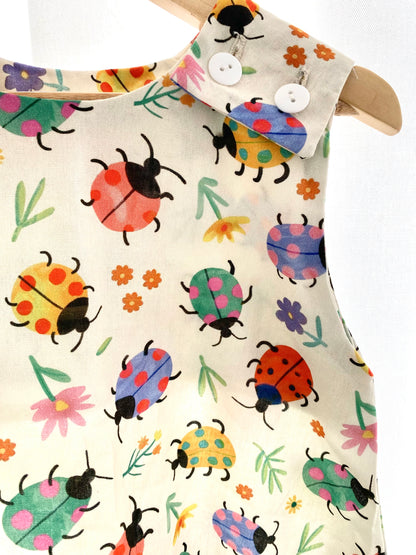 Vestido Expansible Trapecio de Chinitas + collet de REGALO + descosedor de hilos GRATIS