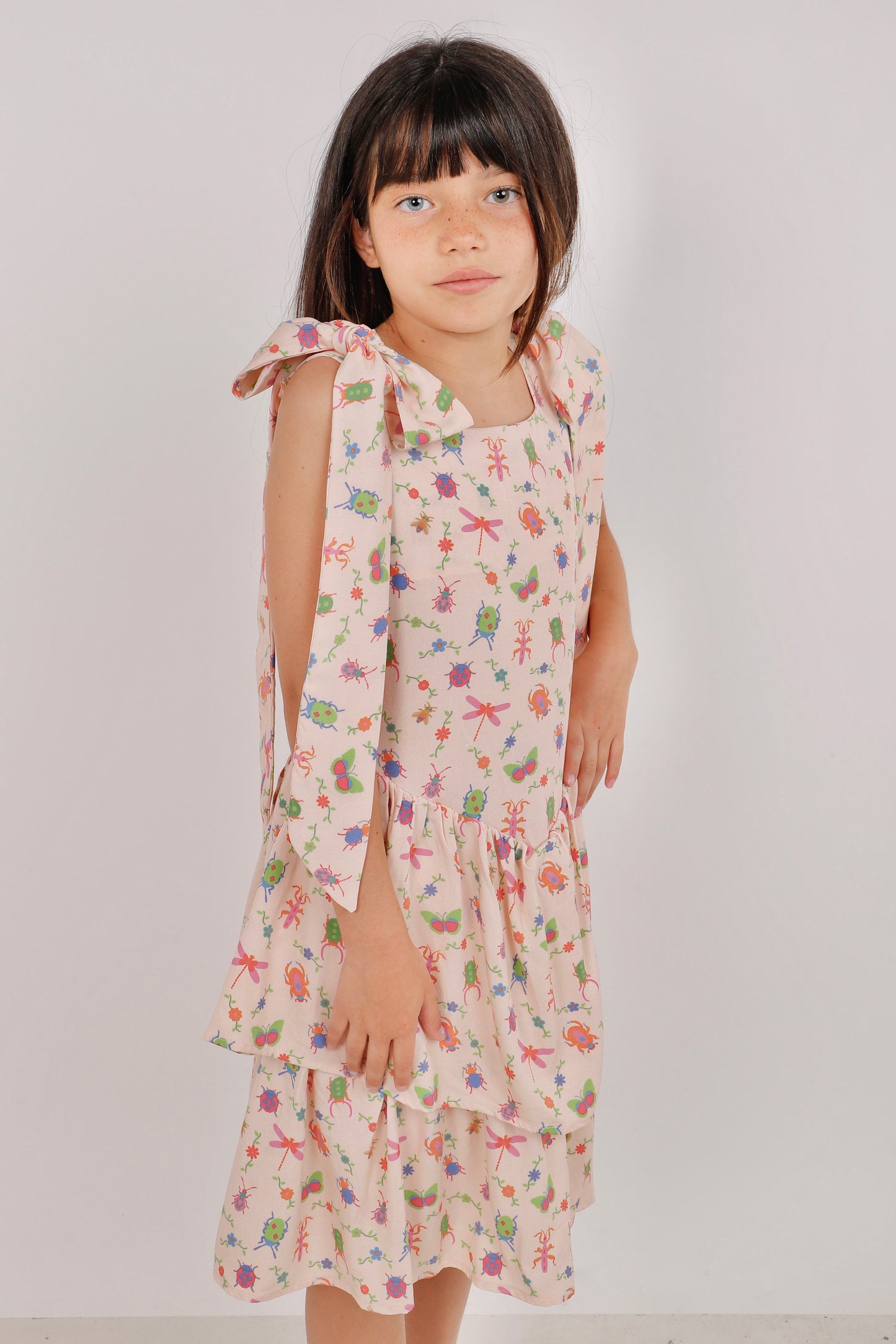 Vestido Expansible Lacitos Insectos + Collet de REGALO + Descosedor de hilos GRATIS