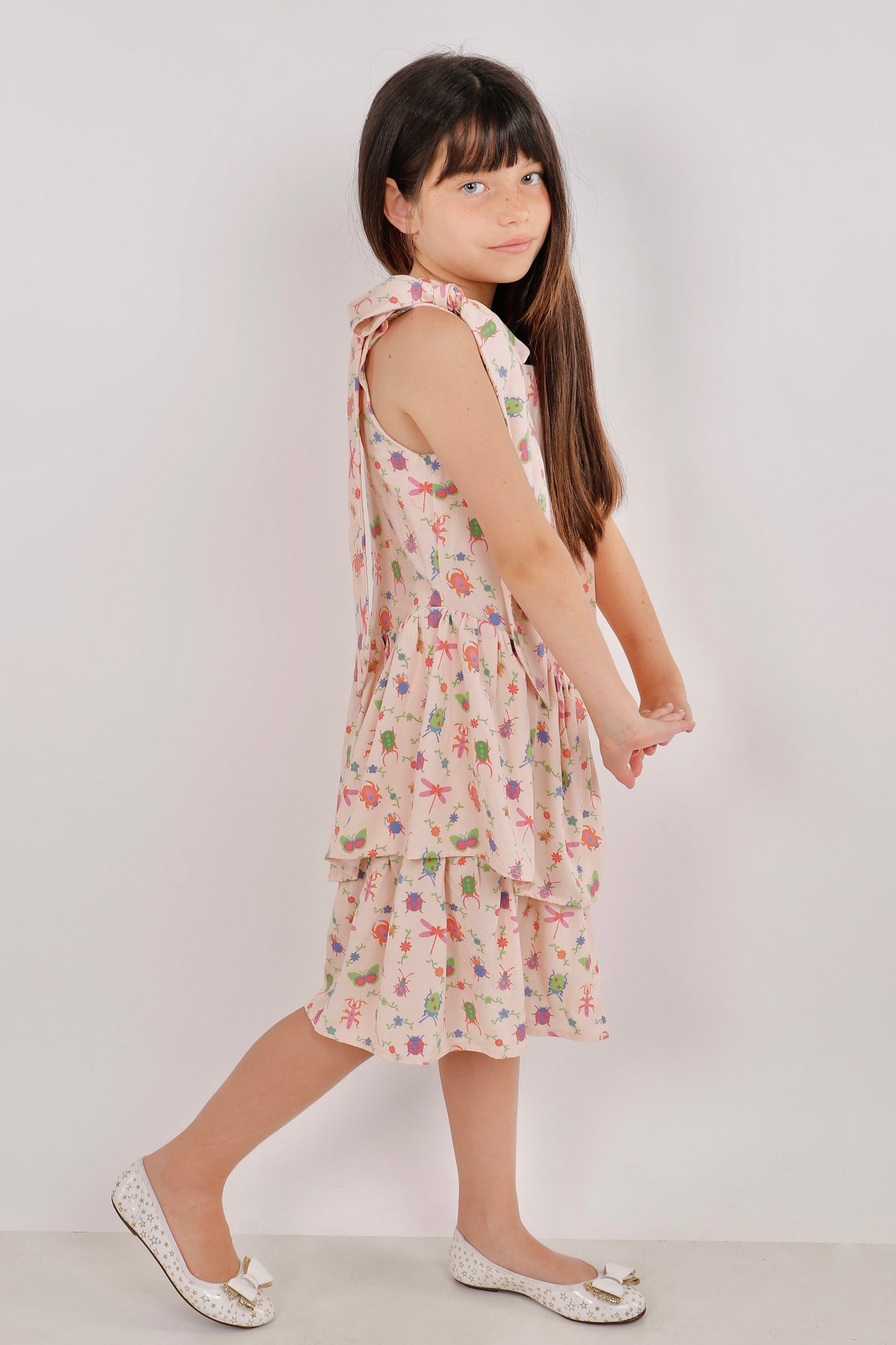 Vestido Expansible Lacitos Insectos + Collet de REGALO + Descosedor de hilos GRATIS