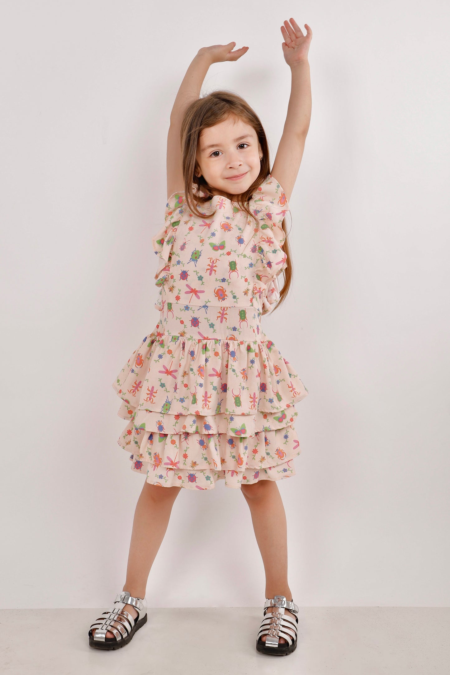 Vestido Expansible de  Vuelitos Insectos + Collet de REGALO + Descosedor de hilos GRATIS