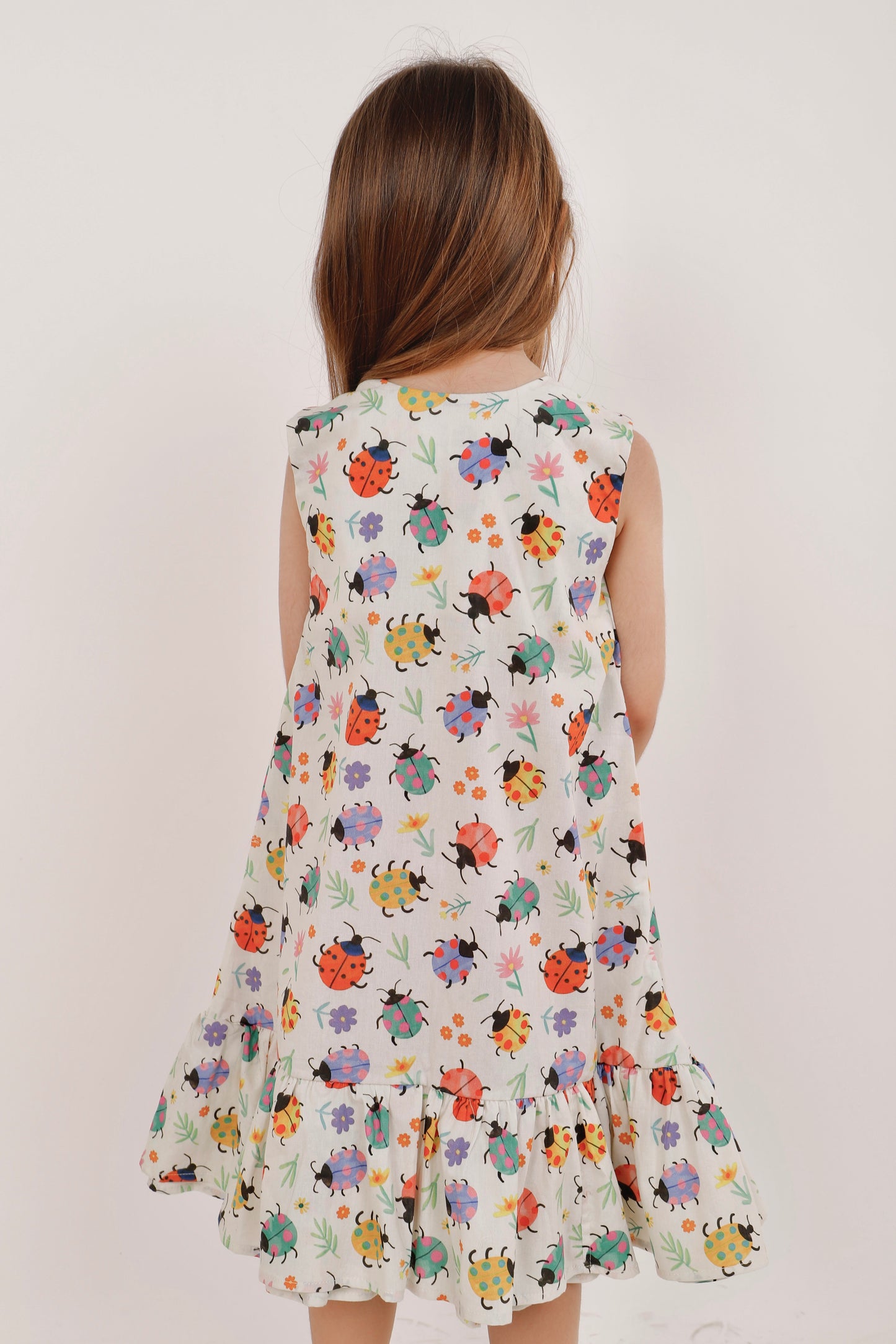 Vestido Expansible Trapecio de Chinitas + collet de REGALO + descosedor de hilos GRATIS
