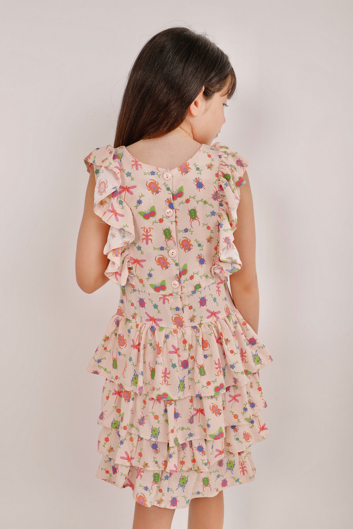 Vestido Expansible de  Vuelitos Insectos + Collet de REGALO + Descosedor de hilos GRATIS