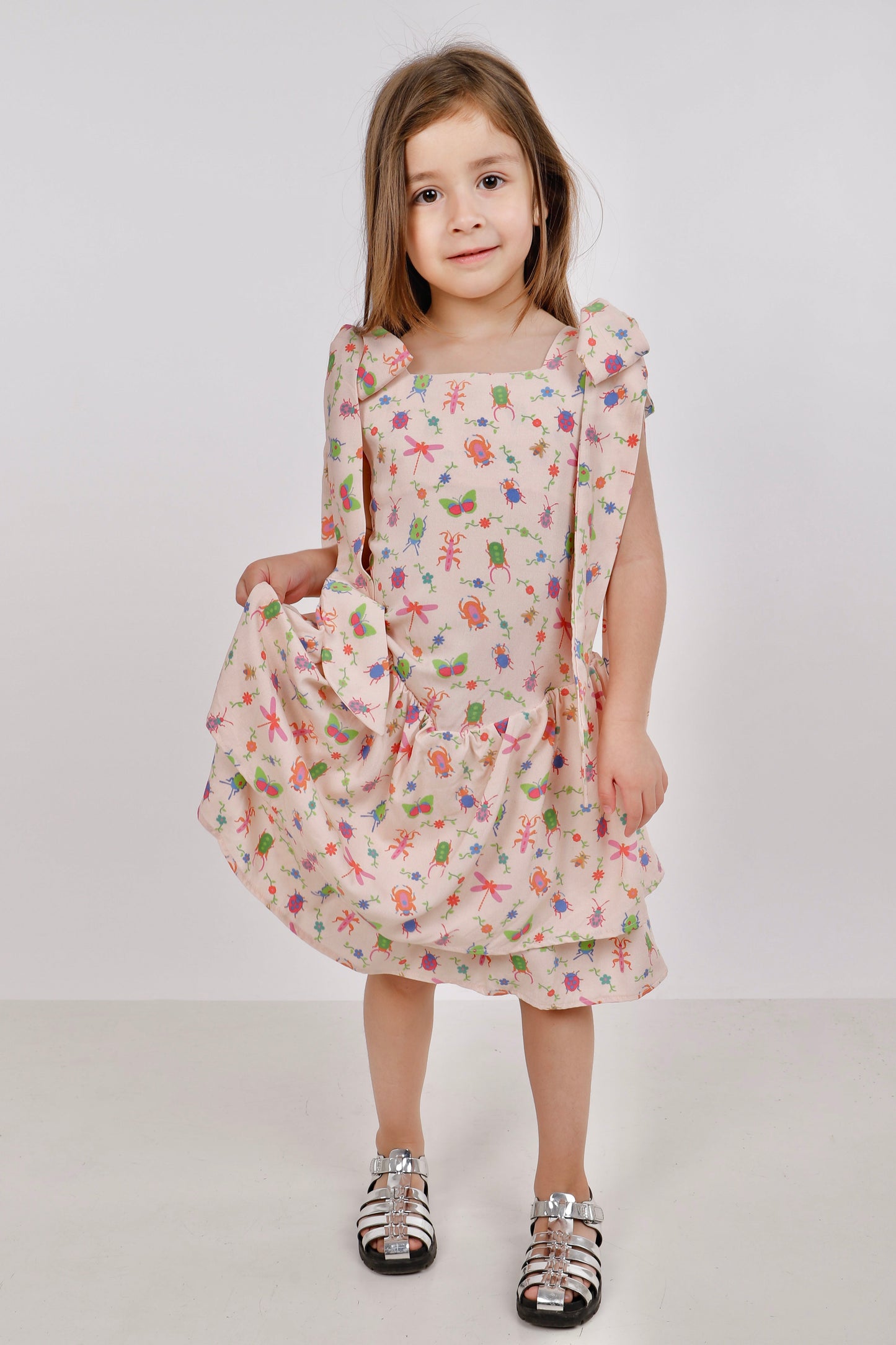 Vestido Expansible Lacitos Insectos + Collet de REGALO + Descosedor de hilos GRATIS