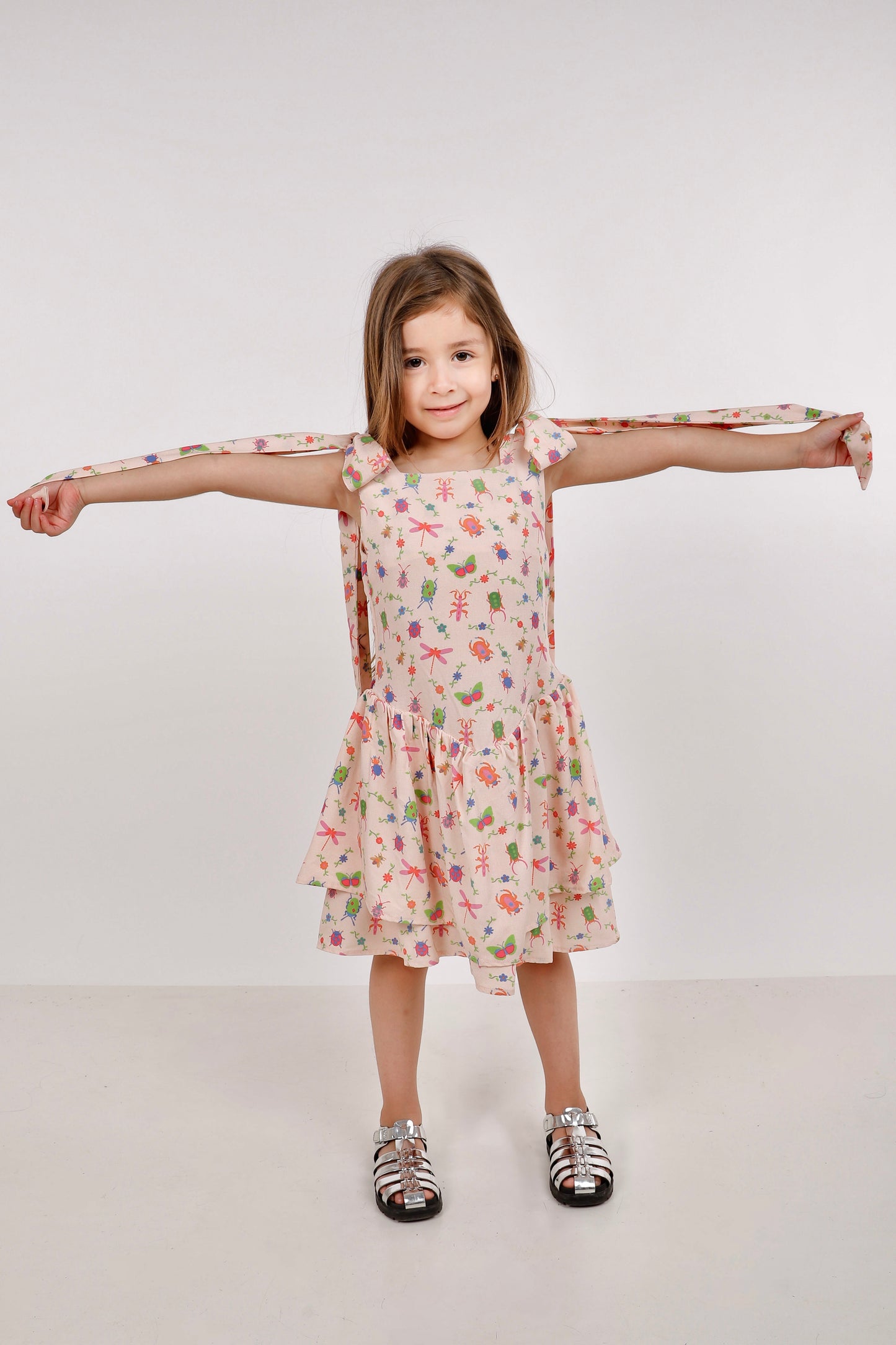 Vestido Expansible Lacitos Insectos + Collet de REGALO + Descosedor de hilos GRATIS
