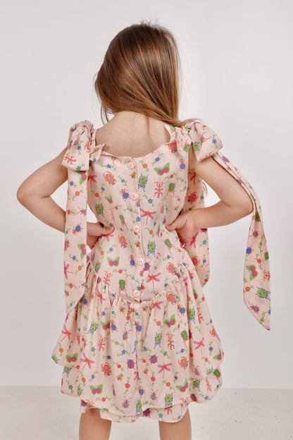 Vestido Expansible Lacitos Insectos + Collet de REGALO + Descosedor de hilos GRATIS