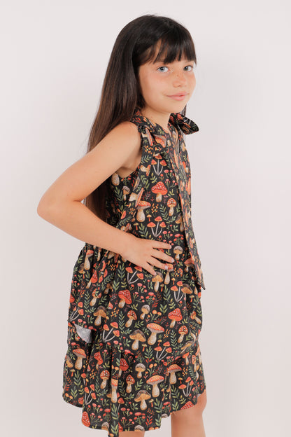 Vestido Expansible de Lacitos Hongos + Collet de REGALO + Descosedor de hilos GRATIS