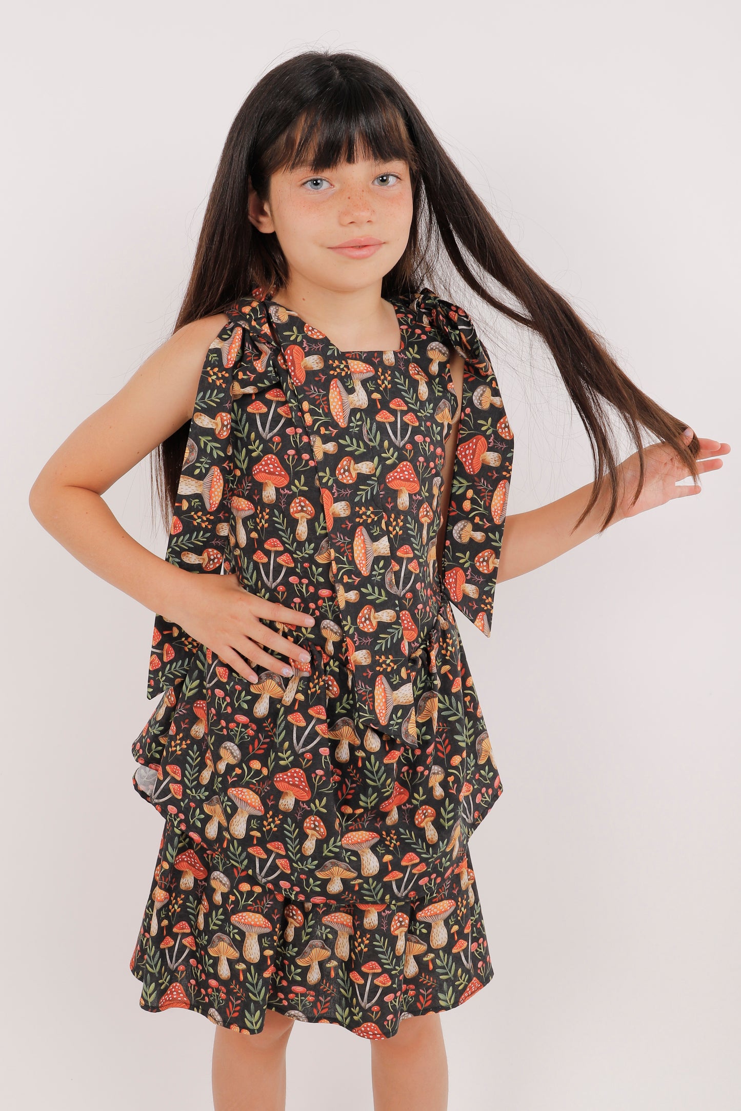 Vestido Expansible de Lacitos Hongos + Collet de REGALO + Descosedor de hilos GRATIS