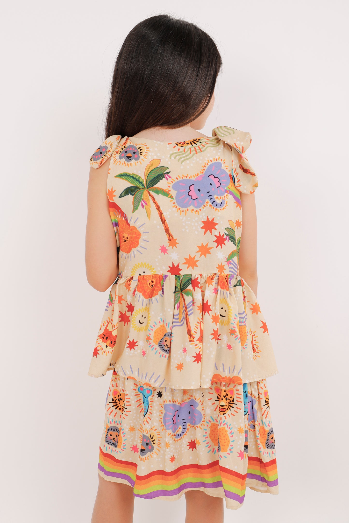 Vestido Expansible de Amarrar Sobre los Hombros + collet de REGALO + descosedor de hilos GRATIS