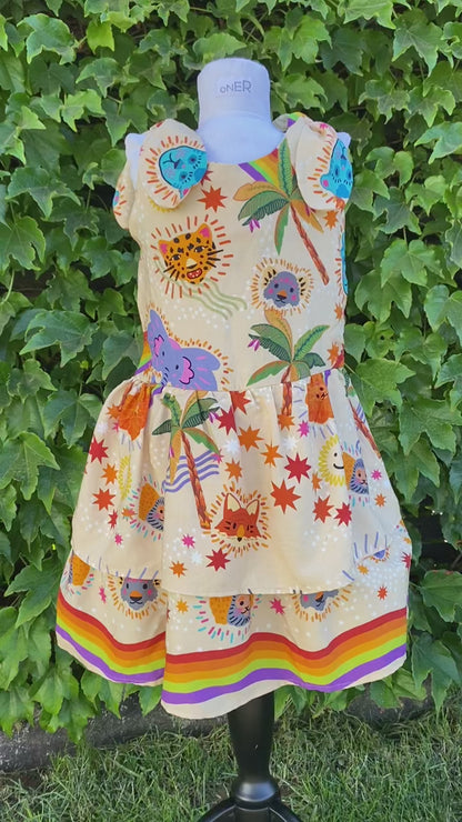 Vestido Expansible de Amarrar Sobre los Hombros + collet de REGALO + descosedor de hilos GRATIS